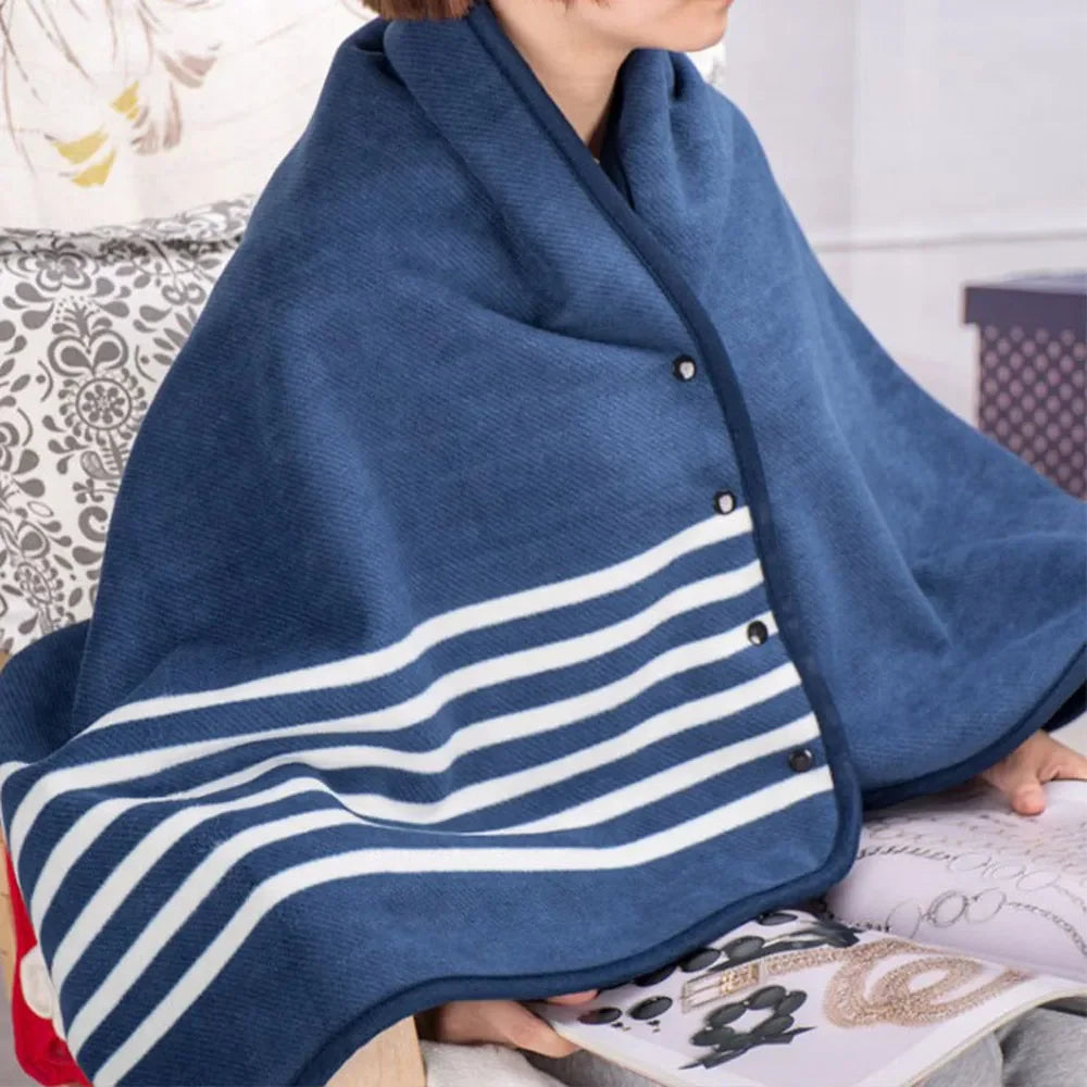 Cozy & Stylish Wearable Shawl Blanket - Perfect for Home, Office, and Travel!